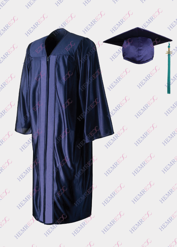 Academic shiny gown 