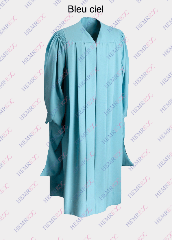 Robe toge master couleur bleu ciel