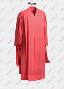 robe toge pour remise des diplômes master degree couleur rose