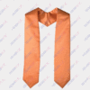 écharpe polyester satiné orange