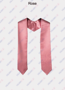 écharpe couleur rose satiné en polyester