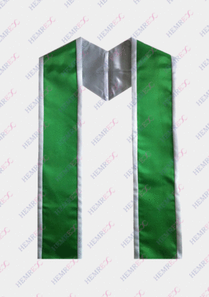 écharpe bi couleur diplômé