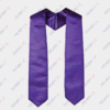 écharpe polyester satiné violette