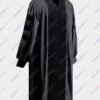 toge doctorale PhD couleur noir