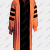 toge doctorale PhD couleur orange