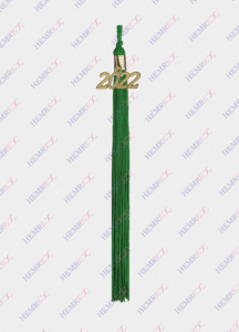 cordon une couleur vert foncé