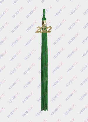 cordon une couleur vert foncé
