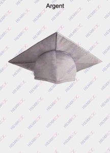 toque brillante argent