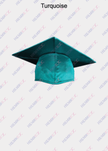 toque brillante turquoise
