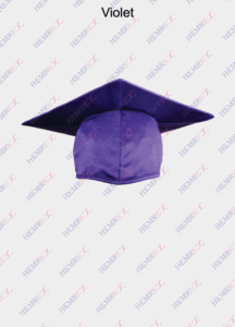 toque brillante violet