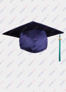 Graduation shiny finish cap
