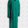 Bachelor gown emerald green
