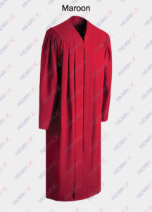 Bachelor gown maroon