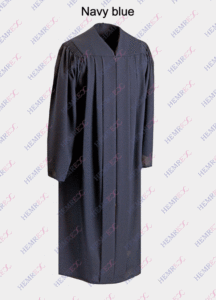 Bachelor gown navy blue
