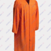 Bachelor gown orange
