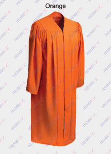 Bachelor gown orange