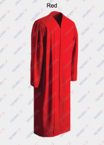 Bachelor gown red