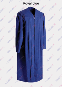 Bachelor gown royal blue