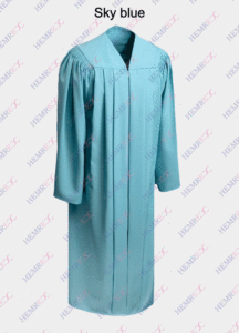 Bachelor gown sky blue
