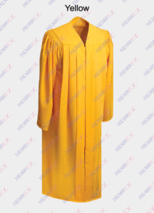 Bachelor gown yellow
