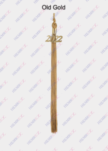 graduation tassel old gold