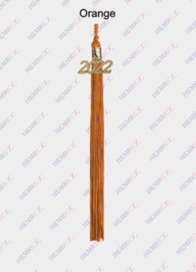 graduation tassel orange