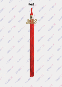 graduation tassel red