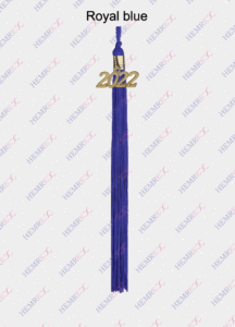 graduation tassel royal blue