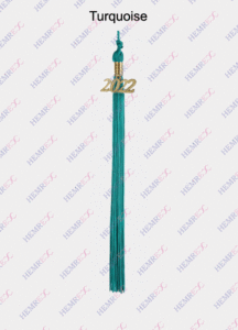 graduation tassel turquoise