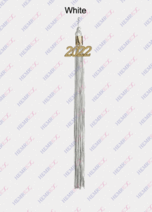 graduation tassel white