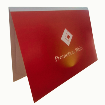 Porte diplôme cartonné