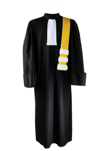 Robe Thésard / Doctorant – Lettres et Sciences Humaines – jonquille – Location