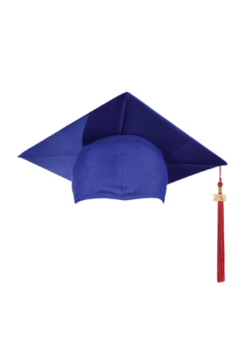 Toque bleu royal mat – location