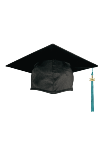 Toque noir brillant – location